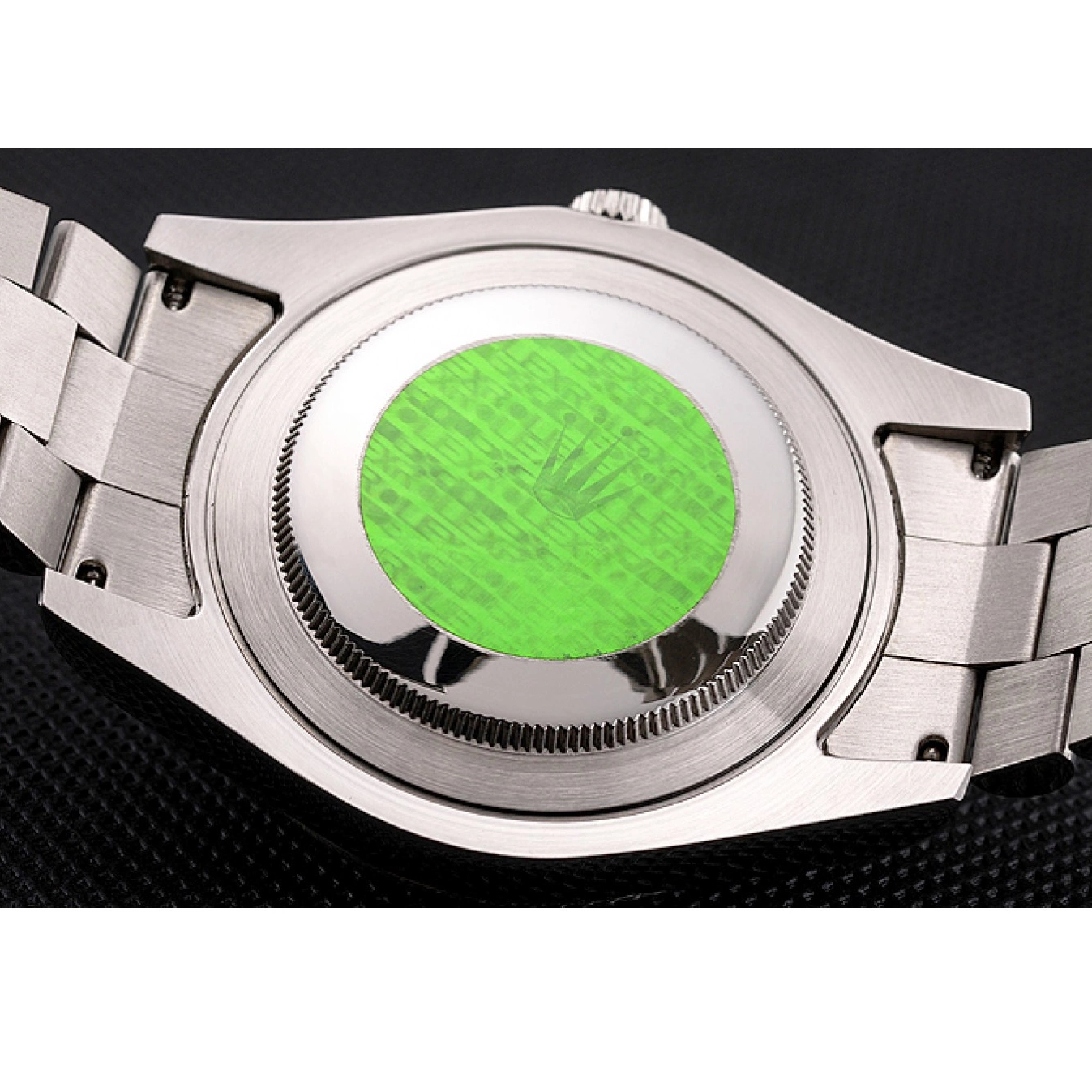AAA Replica Watches Roman And Datejust Black Swiss Numerals Dial Rolex Case Stainless Steel Bracelet 0806